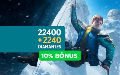 Recarga Free Fire - 22.400 Diamantes +10% de Bônus
